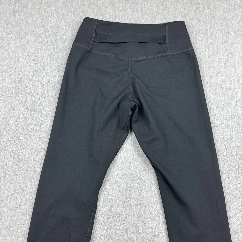 Nike Leggings Women Small Black Dri-FIT One Luxe Buckle Mid-Rise Skinny Gym Yoga